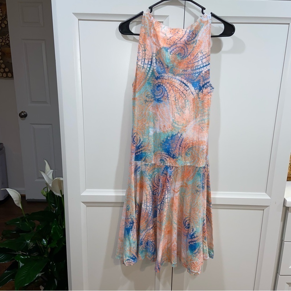 Ralph Lauren Jeans Co. Tank Dress Soft Cotton Jersey Colorful size small